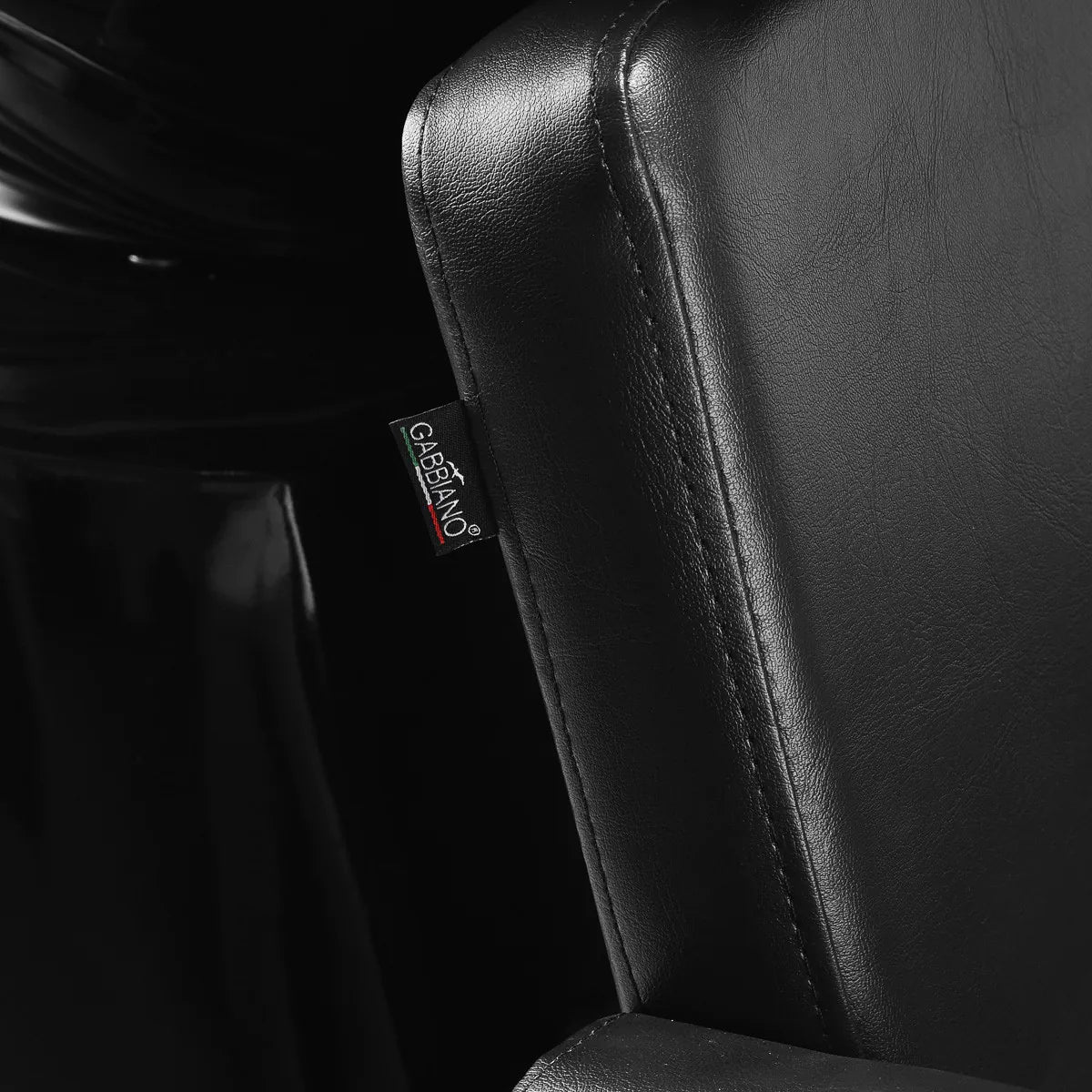 Gabbiano hairdressing wash unit Mataro black