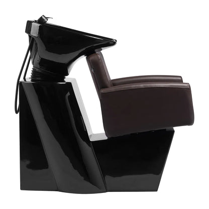 Gabbiano hairdressing wash unit Mataro Brown