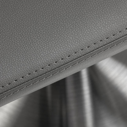 Kadeřnické křeslo Gabbiano Sewilla Gray, podnož INOX