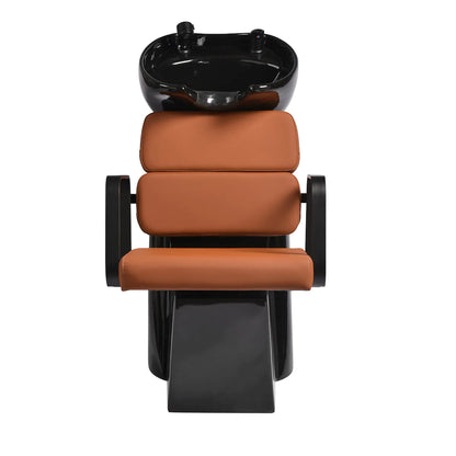 Gabbiano Porto hair wash unit black orange