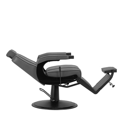 Holičské křeslo Hair System BM88066 šedé