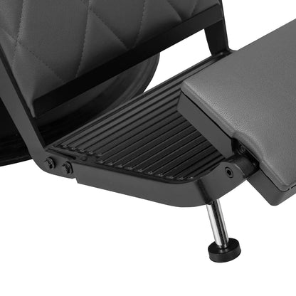 Holičské křeslo Hair System BM88066 šedé