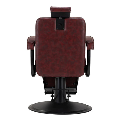 Holičské křeslo Hair System BM88066B hnědé