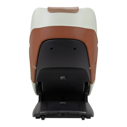 Masážní křeslo Sakura Luxury 808 v bílé a béžové barvě