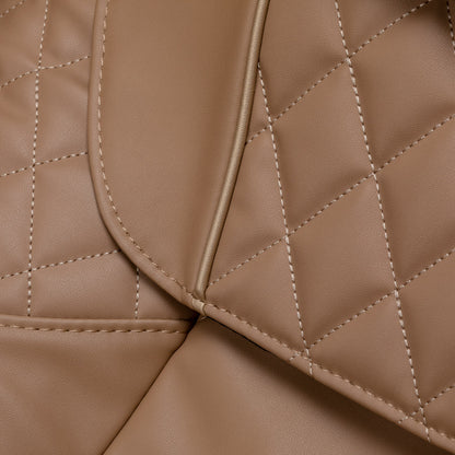 Masážní křeslo Sakura Luxury 808 v bílé a béžové barvě