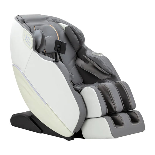Massagesessel 3D Sakura Maximus 809 weiß und grau