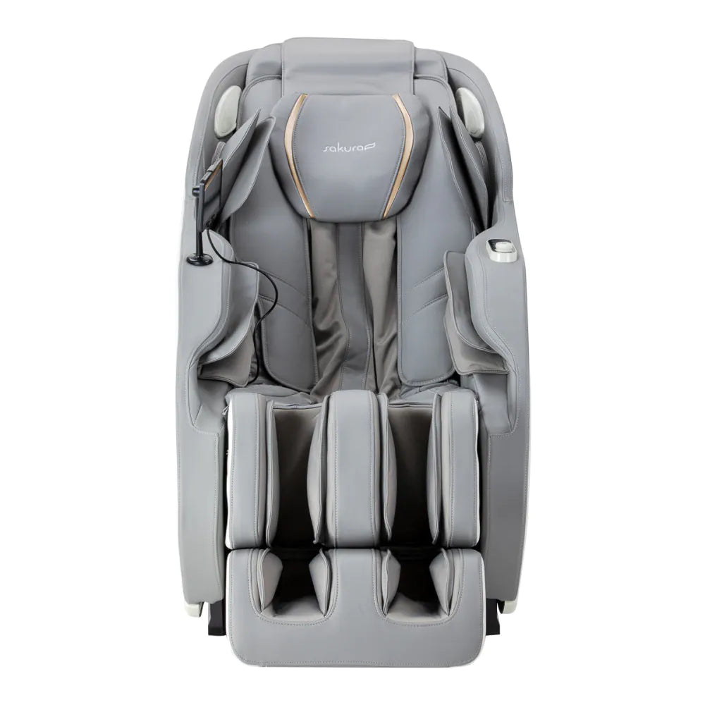 Massagesessel 3D Sakura Maximus 809 weiß und grau