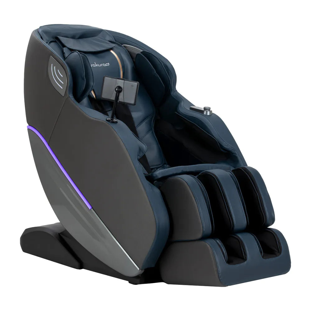 Massagesessel 3D Sakura Maximus 809 grau-blau