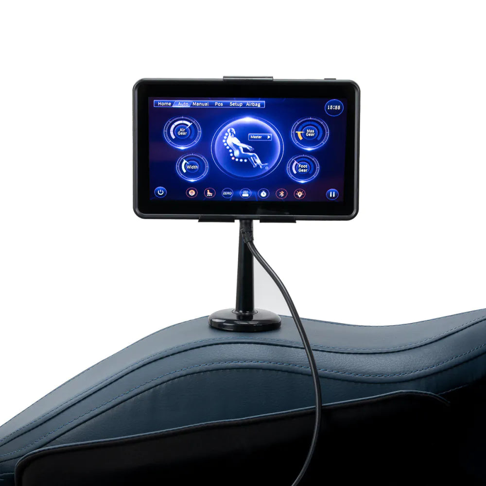Massagesessel 3D Sakura Maximus 809 grau-blau