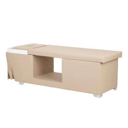 Gabbiano Head Spa Maldives hair washing bed beige