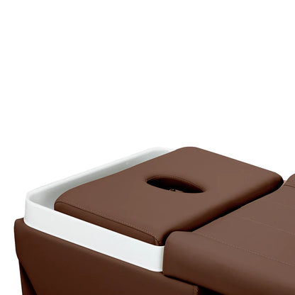 Gabbiano Head Spa Maldives hair washing bed brown