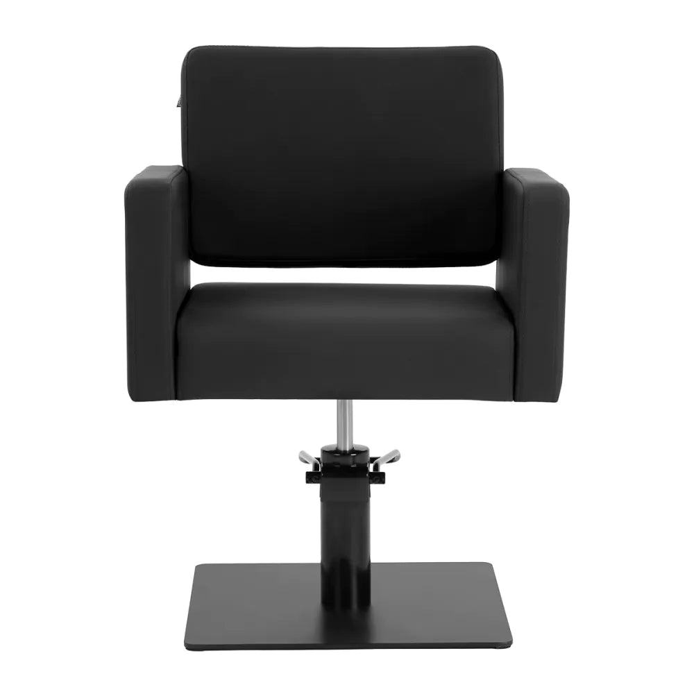 Gabbiano Vitoria Friseurstuhl Schwarz