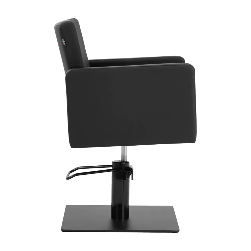 Gabbiano Vitoria Friseurstuhl Schwarz