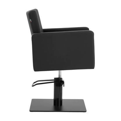 Gabbiano Vitoria Friseurstuhl Schwarz