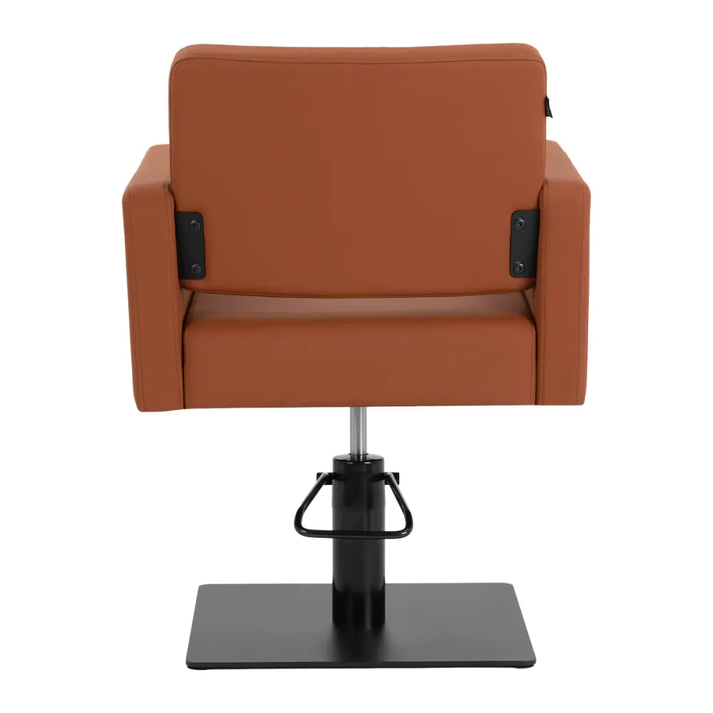 Friseurstuhl Gabbiano Vitoria braun
