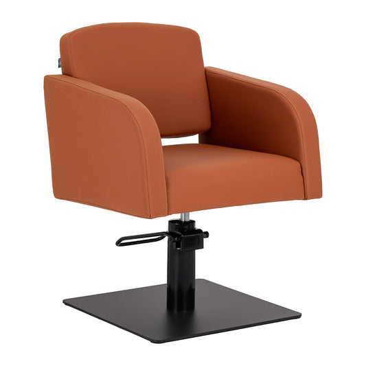 Gabbiano Elda hairdressing chair brown
