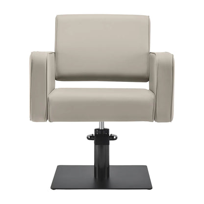 Gabbiano Bilbao hairdressing chair gray-beige