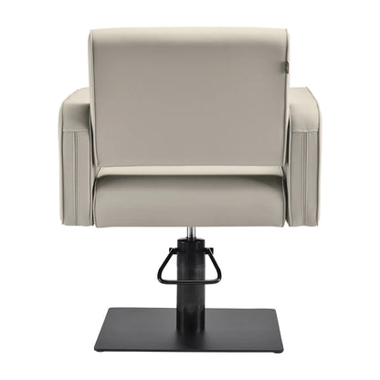 Gabbiano Bilbao hairdressing chair gray-beige