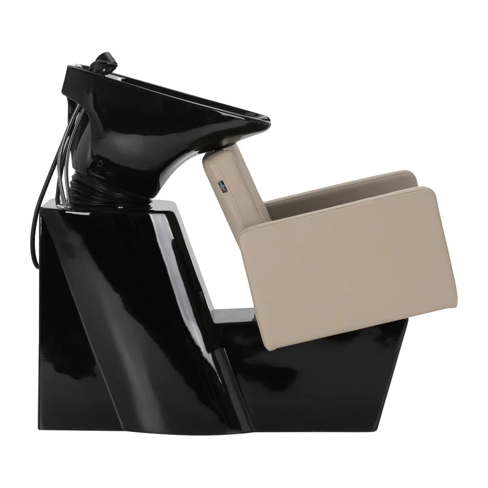Gabbiano Vitoria Friseurwaschanlage grau-beige