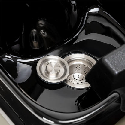 Gabbiano hairdressing wash unit Elda Black