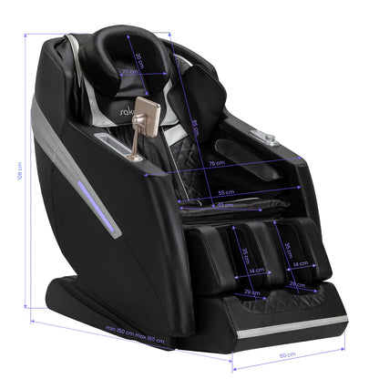Masážní křeslo Sakura Prime 101 černé 