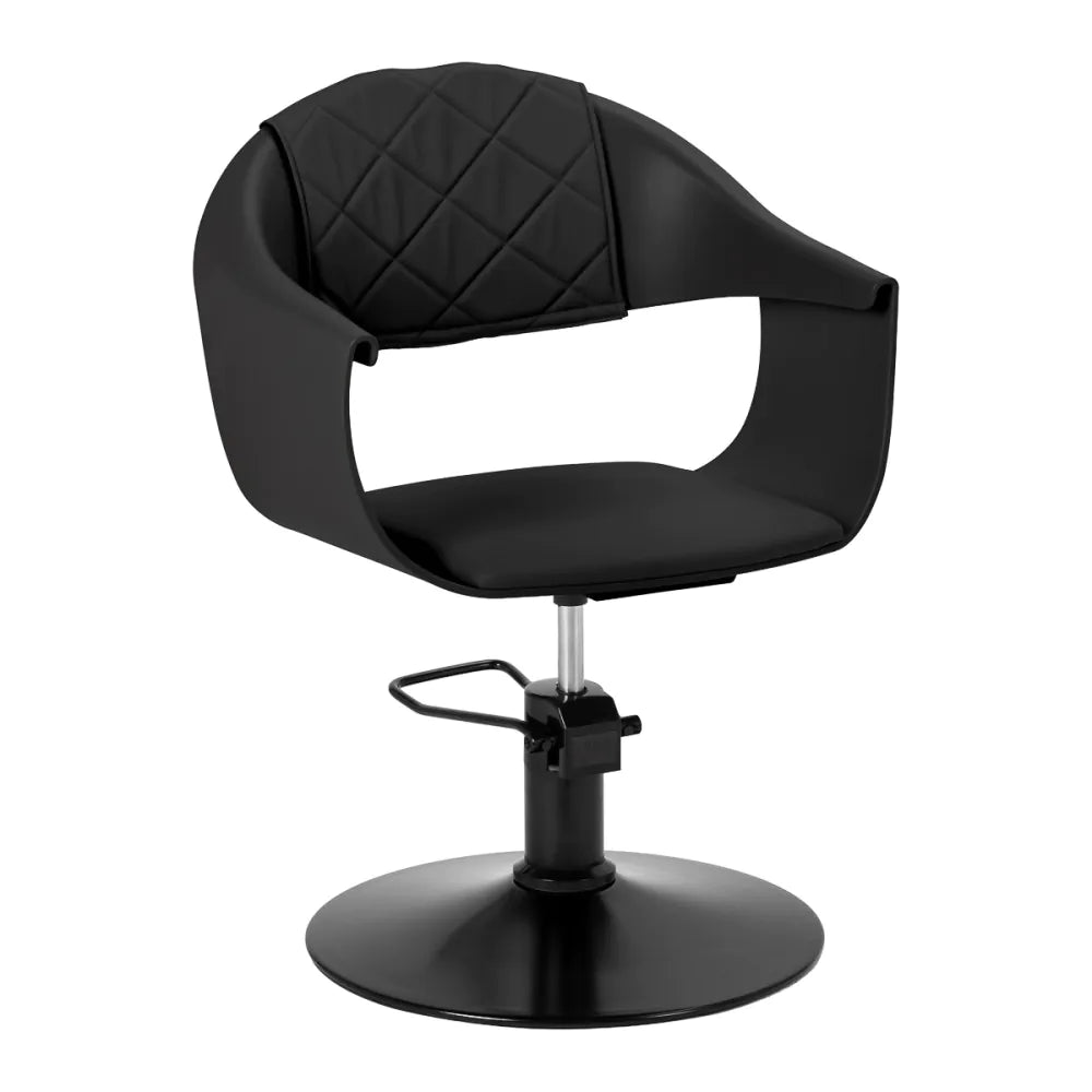 Hair System Halo noir hairdressing chair black