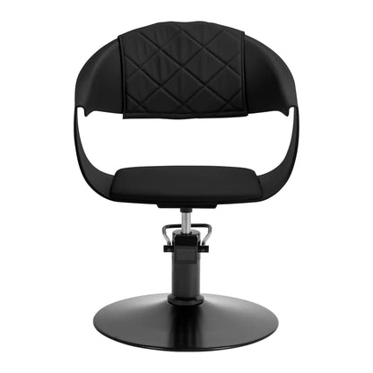 Hair System Halo noir hairdressing chair black