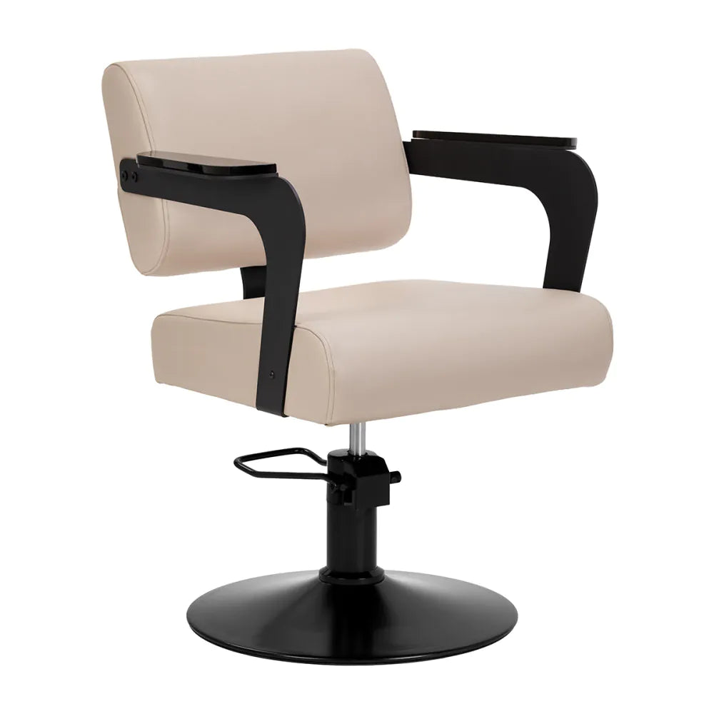 Kadeřnické křeslo Hair System Jet Latte béžové