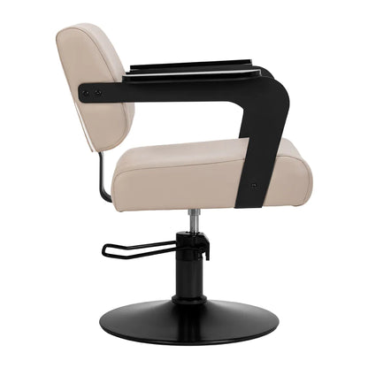 Kadeřnické křeslo Hair System Jet Latte béžové
