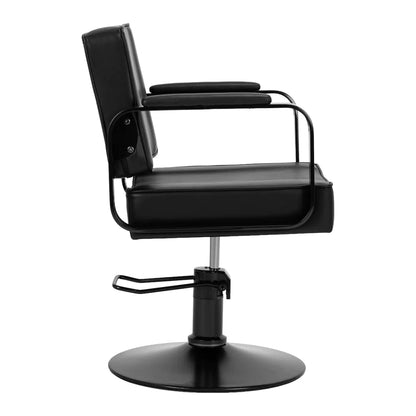 Hair System Hairdressing Chair Studio noir Black