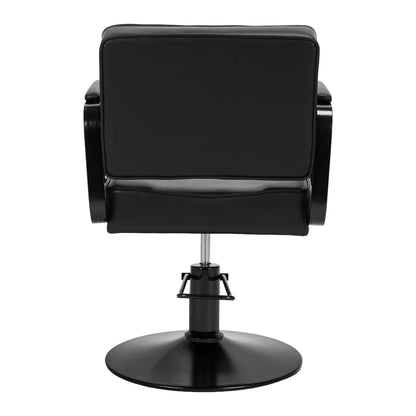 Hair System Hairdressing Chair Studio noir Black