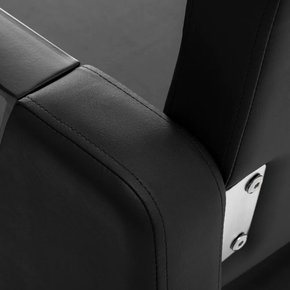 Hairdressing chair Hair System Duplex noir black