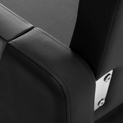 Hairdressing chair Hair System Duplex noir black