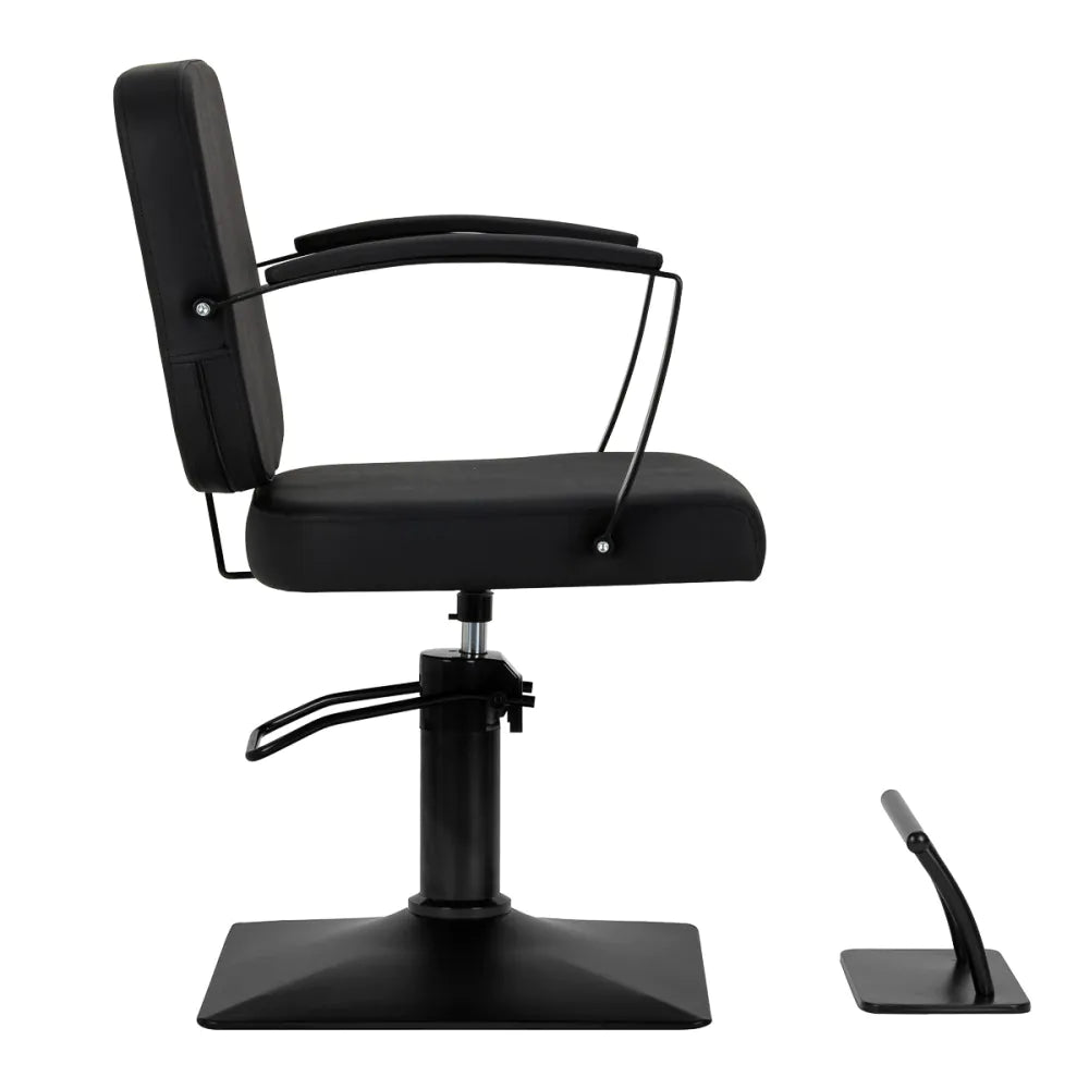 Hairdressing chair Hair System Edge noir black