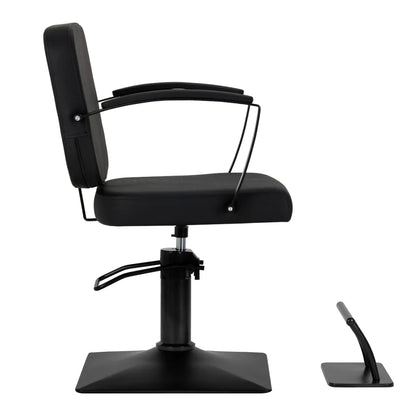 Hairdressing chair Hair System Edge noir black