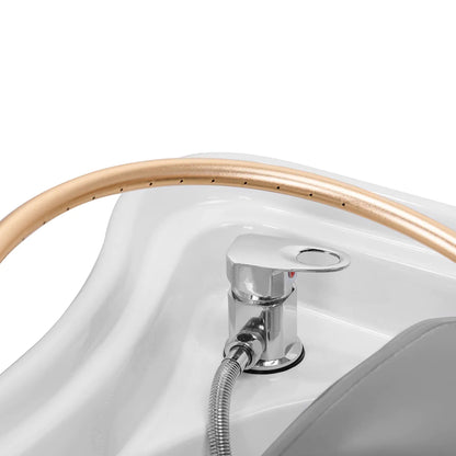 Gabbiano Head Spa 017 mycí lůžko na vlasy šedé 