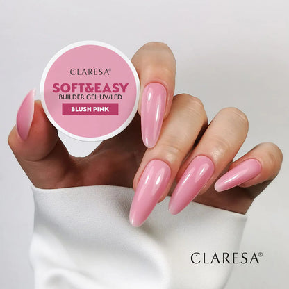 Claresa builder gel Soft&amp;Easy tvářenka růžová 90g
