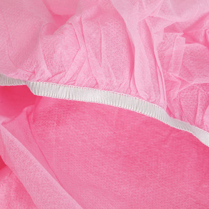 Disposable chair cover with elastic band, 10 pcs. pink