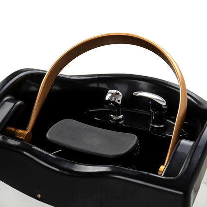 Friseurwaschanlage mit Liege Gabbiano Head Spa Sea 501