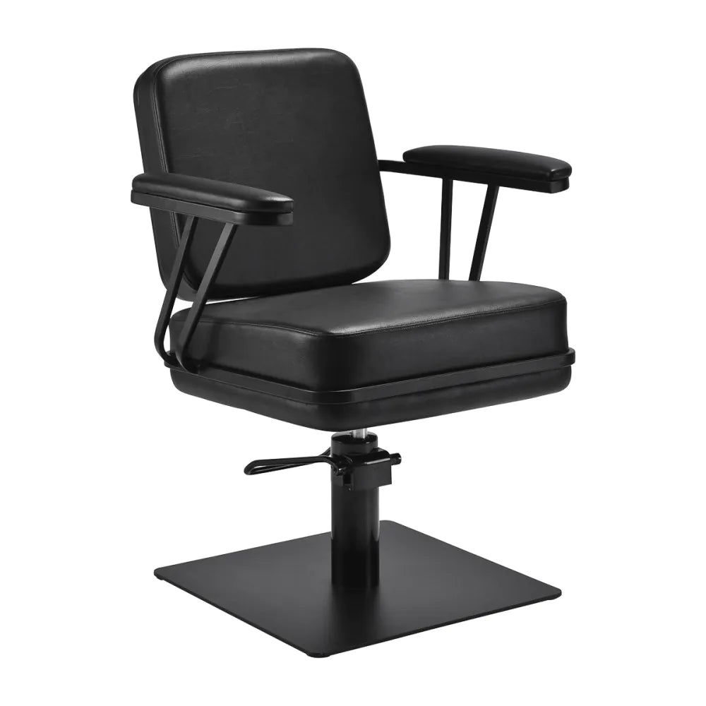 Gabbiano Madrid Friseurstuhl schwarz