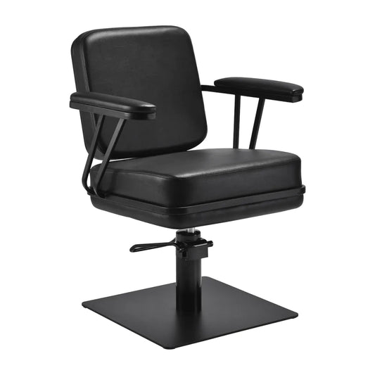 Gabbiano Madrid Friseurstuhl schwarz