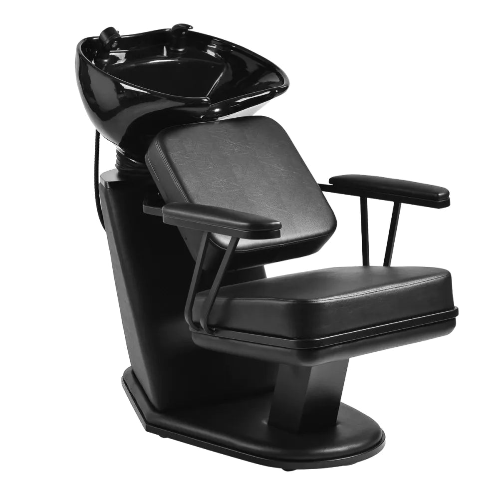 Gabbiano Madrid Friseurwaschanlage schwarz