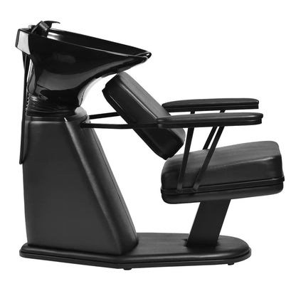 Gabbiano Madrid Friseurwaschanlage schwarz