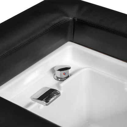 Gabbiano Head Spa Bali hair washing bed black