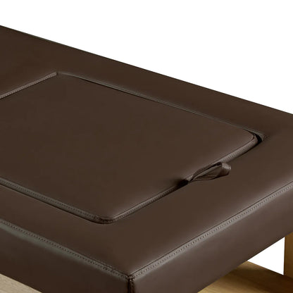 Gabbiano Head Spa Bali hair washing bed brown