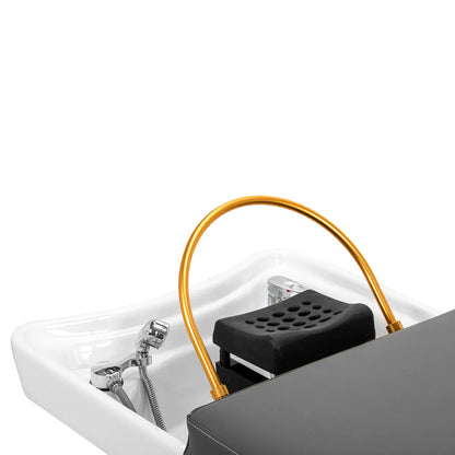 Gabbiano Head Spa Bali hair washing bed grey