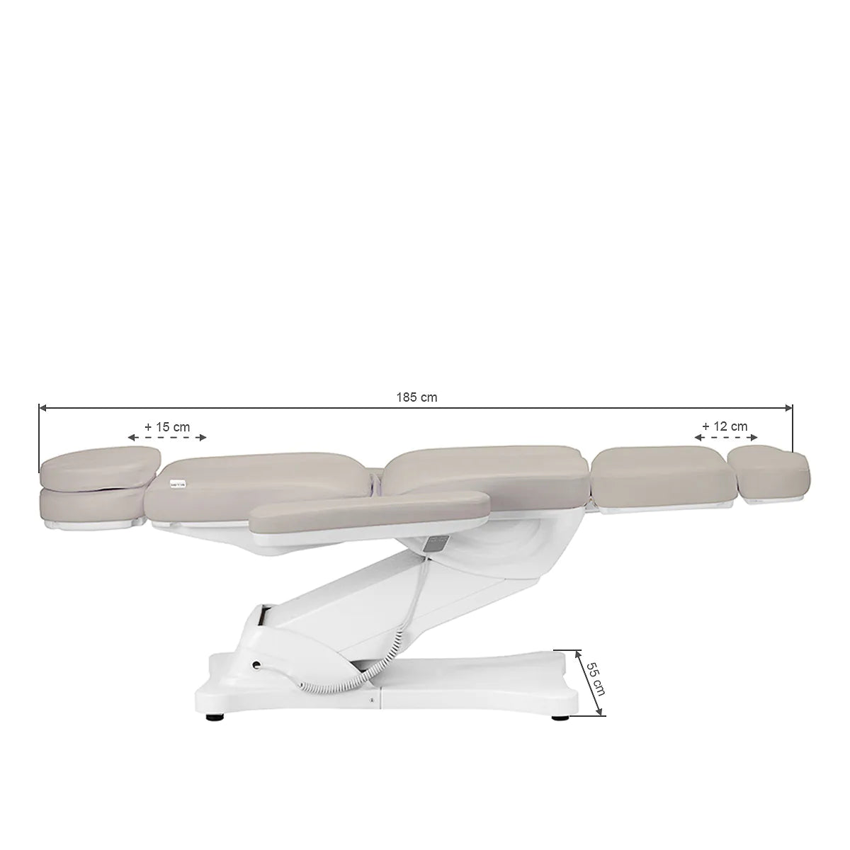 Electric cosmetic chair SILLON CLASSIC 3 motors sea salt