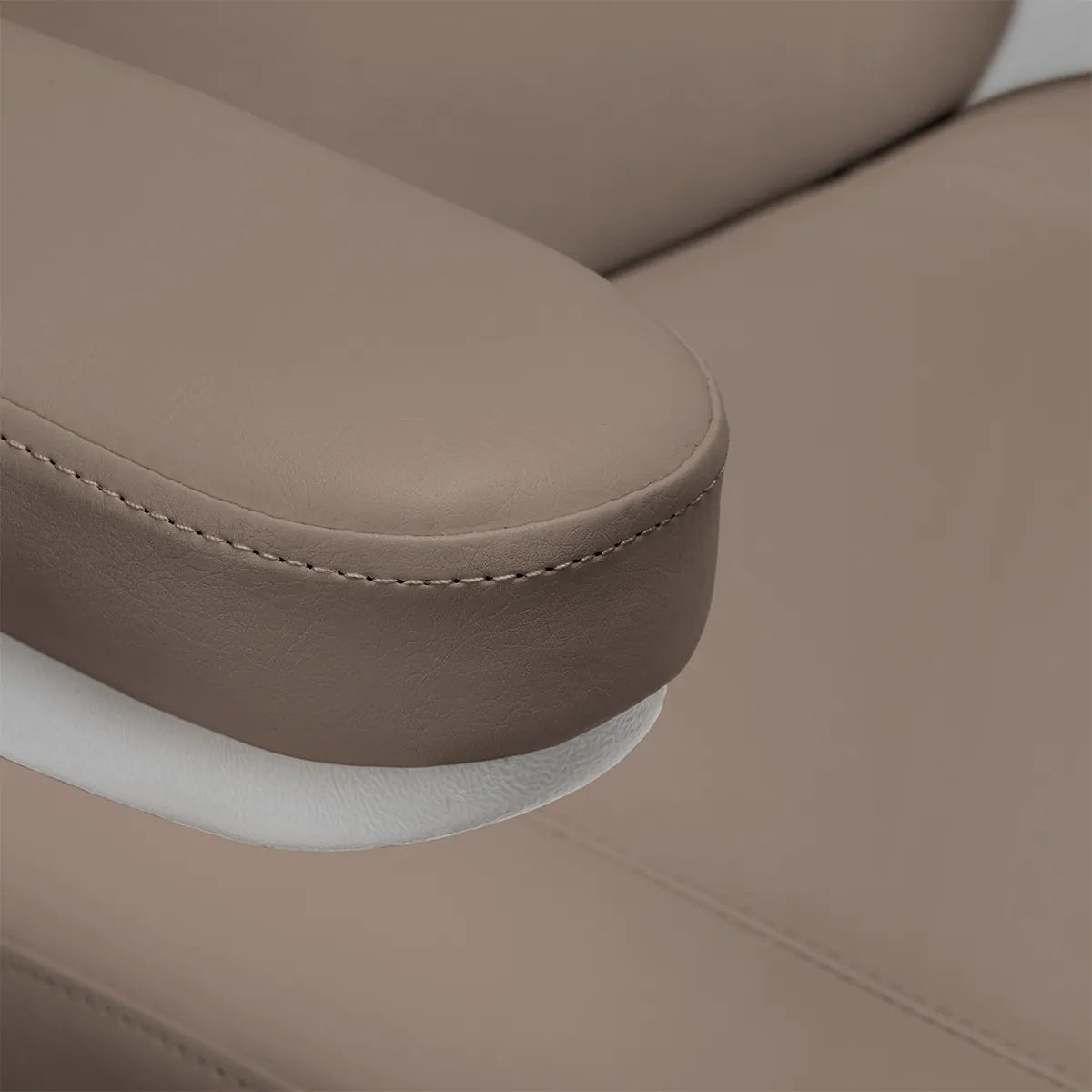 Electric cosmetic chair SILLON CLASSIC 3 motors modern brown