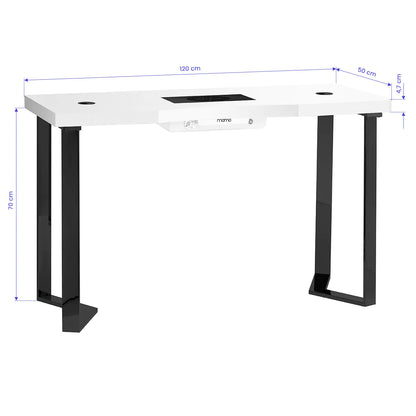 Momo 05-BL cosmetic desk with absorber