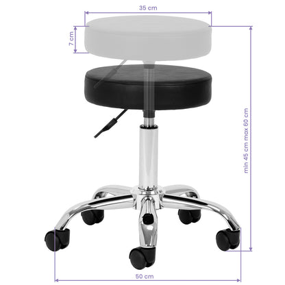 Cosmetic stool AM-310 black v